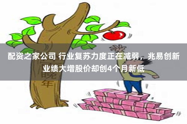 配资之家公司 行业复苏力度正在减弱，兆易创新业绩大增股价却创4个月新低