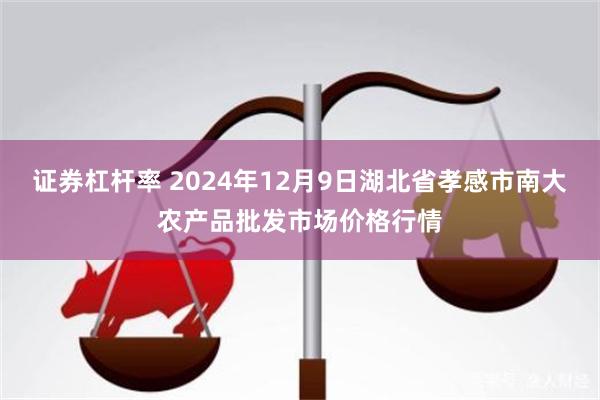 证券杠杆率 2024年12月9日湖北省孝感市南大农产品批发市场价格行情